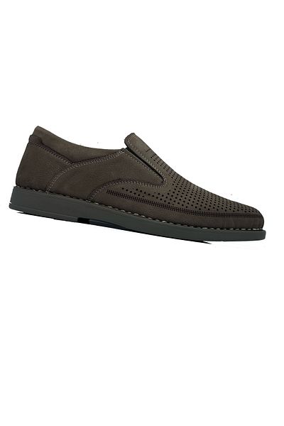 Showmen 326 Sand Nubuck Genuine Leather Daily Comfortable Men's Shoes