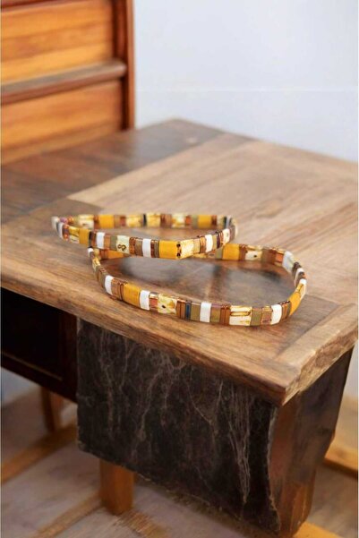 Atölye Unisex Tasarım Tila Elastik Bileklik