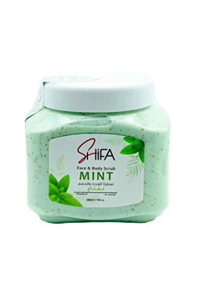 Shifa شفا صنفرة للوجه والجسم بخلاصة النعناع - 300 مل