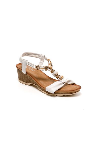 Guja Women / Girls Sandals 25Y151-5 by Guja White