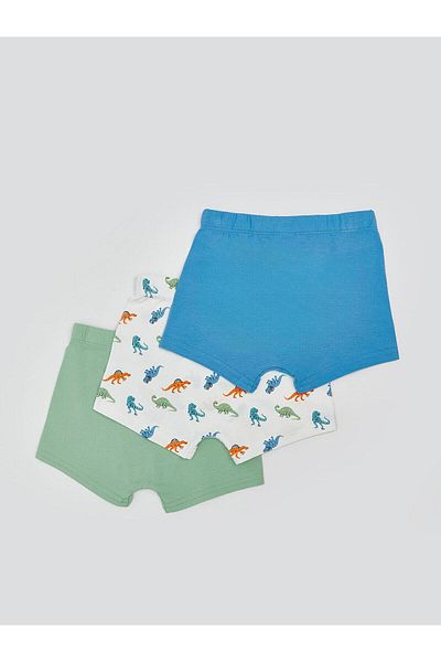 LC Waikiki Boxeri pentru băieți cu imprimeu LCW Kids, pachet de 3 (S5)