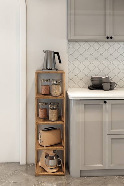 Jest Dekor Konsept ADEN 5 RAFLI BANYO RAFI (ATLANTİK ÇAM)