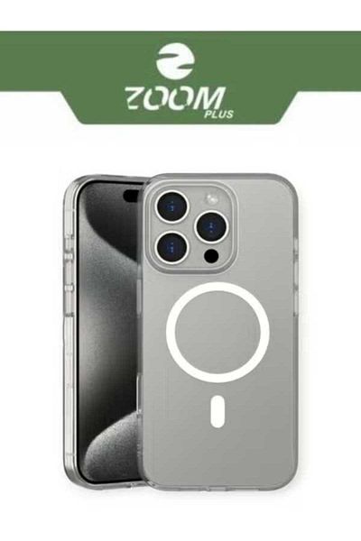 Zoom Plus iPhone 16 Pro Clear Case, Slim, Shockproof, Anti-Scratch Bumper, 6.3" Cover