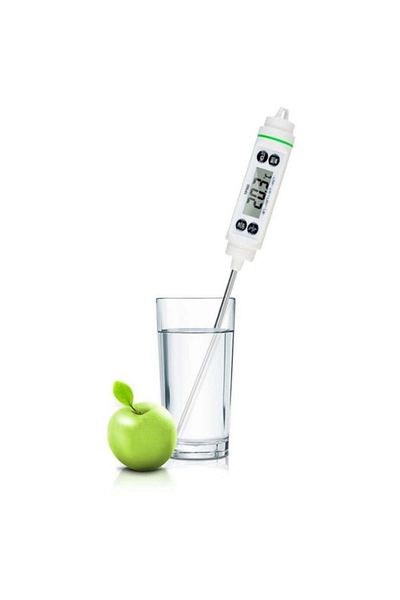 PUFO Digital thermometer with probe for kitchen, liquids, food, meat, dairy, cakes, wax, Premium model