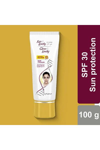 Fair & Lovely GLOW&LOVELY ADVANCED MULTIVITAMIN SPF30 CREAM 100G PUMP