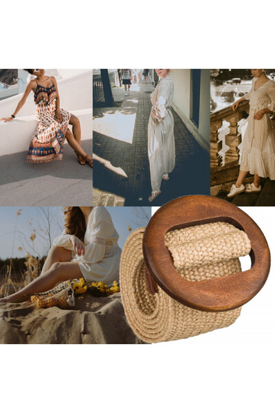 PUFO Simple Women's Waist Belt, Adjustable, 100 X 5 Cm, Beige