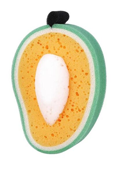 Atlas Mutfak إسفنجة طبق لطيفة على شكل فاكهة، فرشاة إسفنجة تنظيف ناعمة على شكل...