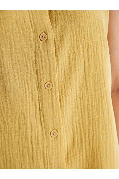 LC Waikiki Women's V-Neck Plain Blouse (S4)