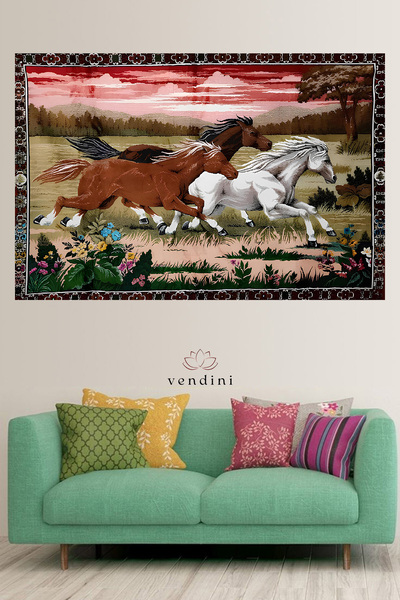 Vendini Nostalji Serisi Duvar Halısı Duvar Örtüsü