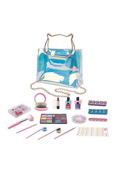 Other Complete Kids’ Makeup Set in a Stylish Shiny Transparent Bag