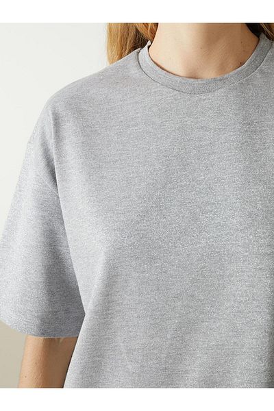LC Waikiki Crew Neck Oversize Women's T-Shirt (S5)