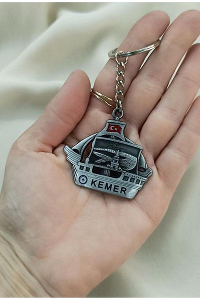 Hd Marketim Ship Keychain Metal Moon Star Bag Car Wallet Ornament Belt Written