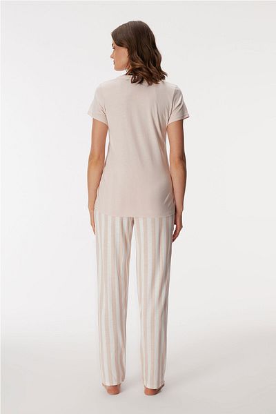 Anıl Anil Man11405 Women T-Shirt and Pants Suit