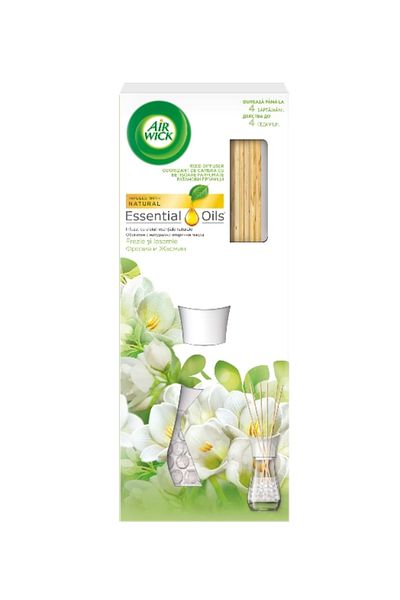 Air Wick Odorizant De Camera Cu Betisoare Parfumate , Frezie Si Iasomie, 25 ml