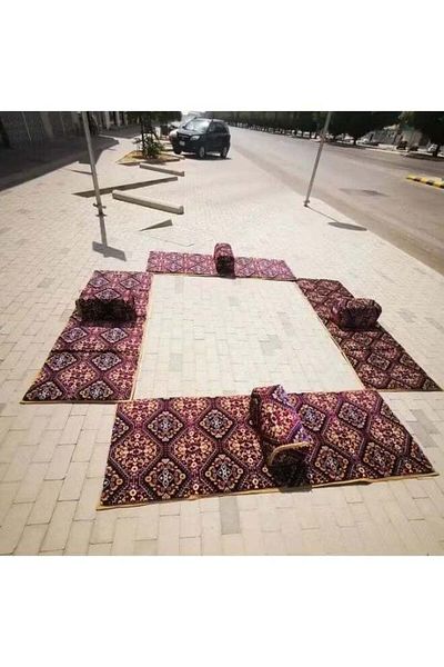 unbranded Traditional Ground Seating Set of 8 Pieces