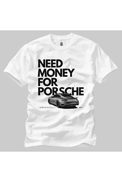 Built By Crazy Χρειάζεται χρήματα Porsche 911 Απευθείας Unisex T-Shirt