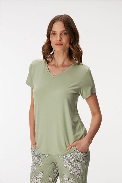 Anıl Anil Man11401 Women T-Shirt and Pants Suit