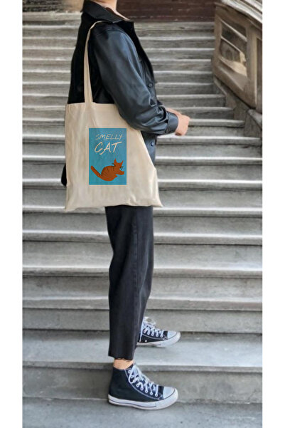 InfinitumWorks حقيبة قماش للقطط ذات رائحة كريهة من فريندز