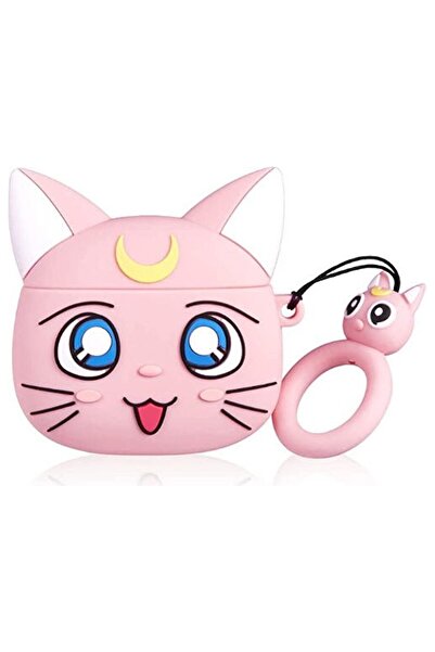 Dmay Airpodss Pro 2. Nesil Uyumlu Silikon Sevimli Figürlü Kılıf