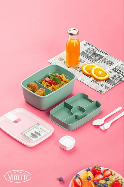 ASlife Home Vacuum Air Leakproof Lunch Box Lunch Box Lunch Box 1200 ml