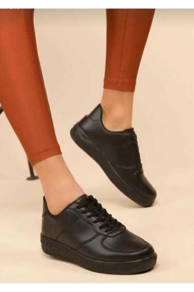 KDY Günlük Sneaker Bağcıklı Rahat Fileli Hava Alabilen Yürüyüş Spor Ayakkabısı