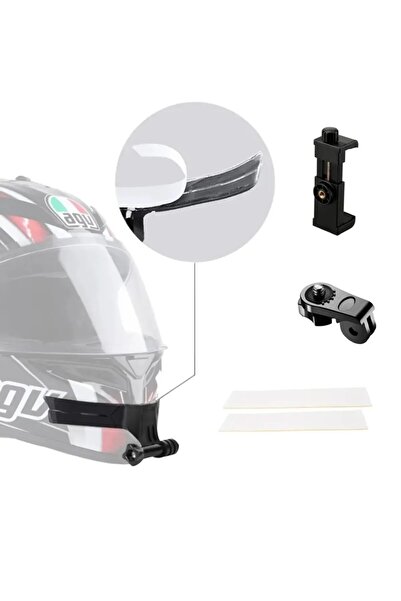 Zoli Motosiklet Kask Çene Telefon Ve Aksiyon Kamera Tutucu