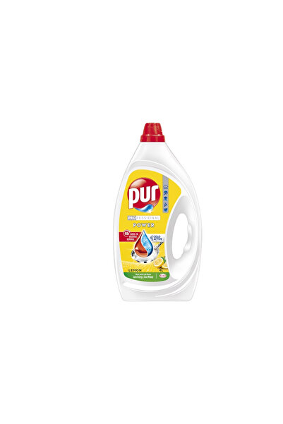 Pür Απορρυπαντικό Pur Power Λεμόνι, 4 λίτρα