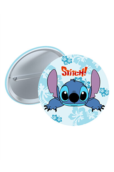 Masal Şekerleme Lilo & Stitch 16 Kişilik Doğum Günü Seti - Stich Pembe Tema|Rozet & Pasta Süsü Dahil