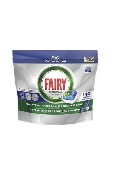 Fairy Detergent Profesional All In One Original Masina Spalat Vase 140 Capsule
