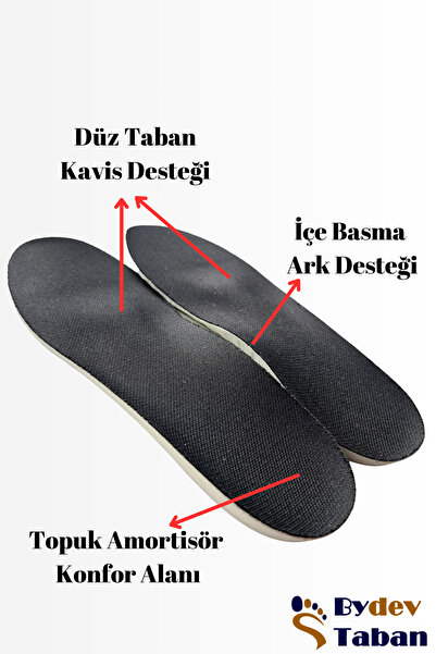 Bydev Taban By-1503 - Içe Basma Ve Düz Taban Ağrı Giderici Özel Iç Tabanlık, ...