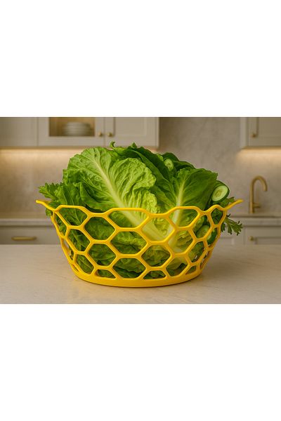 ALMUFARREJ 2-Piece Multi-Purpose Vegetable and Bread Basket Set
