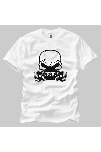 Built By Crazy Tricou unisex Audi Skull Quattro