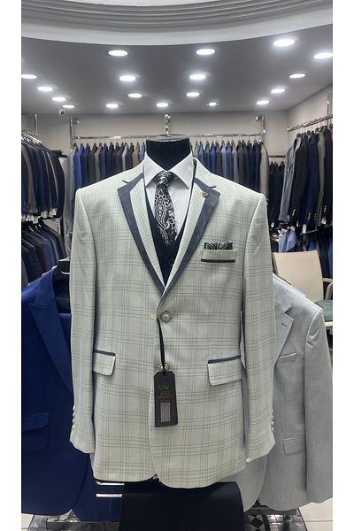 MASSARO ΣΥΝΔΥΑΣΜΟΣ SLIMFIT ΓΙΛΕΚΟΣ (ΣΑΚΑΚΙ ΑΠΛΟ Ή ΚΑΡΟ. ΓΙΛΕΚΟ ΠΑΝΤΕΛΟΝΙ ΑΠΛΟ)
