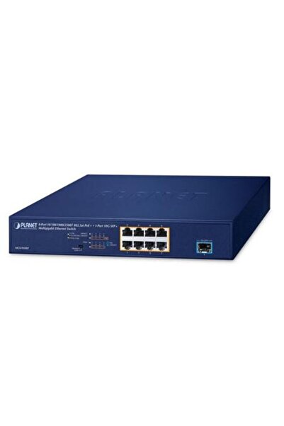 Planet PL-MGS-910X Switch Gigabit Ethernet cu 8 porturi și 1 port 10G SFP+, m...