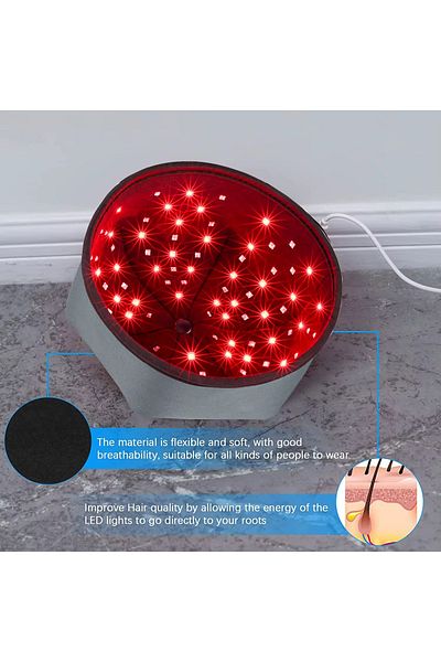 Bloomberry Infrared Hair Therapy Device with Laser Hair Strengthening Anti-Hair Loss Hair Remover Care