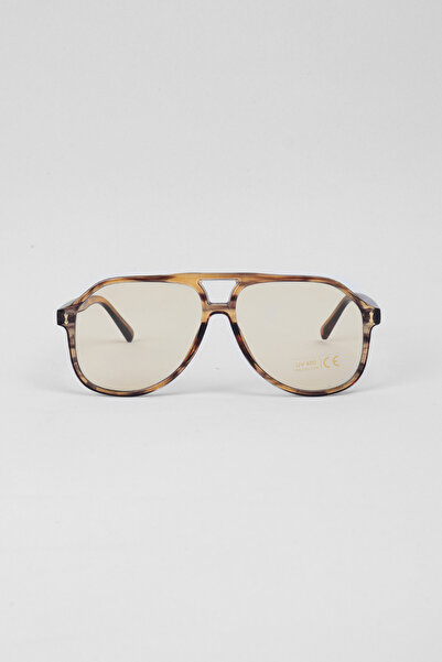 Kapin Liora Leopar Desenli Çerçeve & Bej Camlı Kadın Güneş Gözlüğü