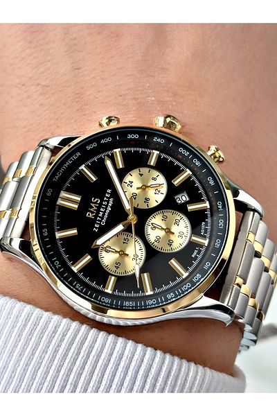 Romanson Function Steel Cord Steel Case Men's Wrist Watch with 24 Months Warranty 1579.07