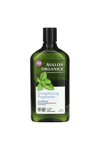 LEADING LINES Avalon Organics Shampoo, Strengthening, Mint, (325 ml)