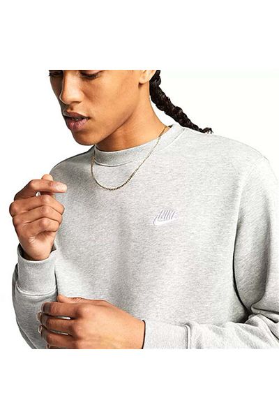 Nike NIKE men's sweatshirt CLUB CRW FT - BV2666063