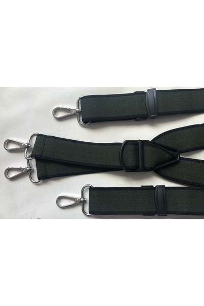 KemerSepeti Yeşil Renkli Kancalı Pantolon Askısı 4 Kancalı