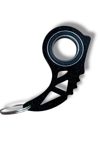 lina hobby Keyrambit Black Rotating Keychain with Ball Bearing – 1 Piece