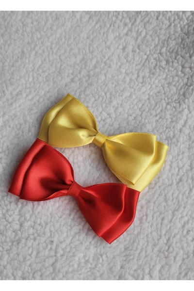 LO ADORO 2 штуки дитячі шпильки Жовтий Синьо-чорний Червоний Жовтий Білий Чорний