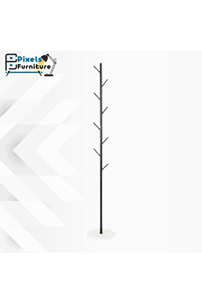 PixelsFurniture علاقة شماعة ملابس معدنية بتصميم حديث من بكسل الأثاث, قاعدة رخ...