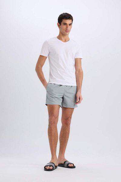 DeFacto New Season Mesh Lined Short Length Swim Shorts