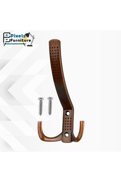 PixelsFurniture Pixel Furniture Chrome Wall Mounted Metal Clothes Hanger