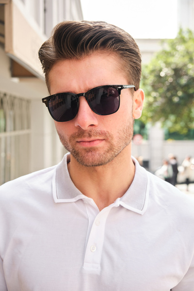 Monvago Mv2040P Polarized Black Men's Sunglasses