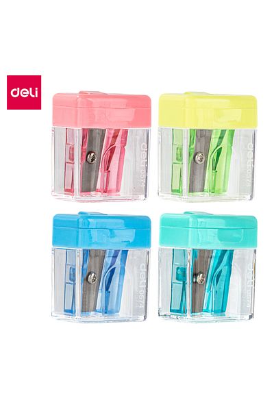 Deli Deli Pencil Sharpener ASST. E0574