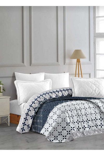 MORRİVAL Single Person Quilted Prism Pattern 155X230 Pique