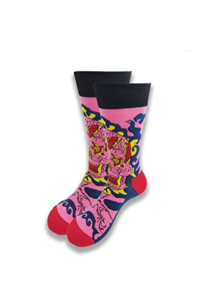 ALEMDAR STORE Socks with music notes pattern