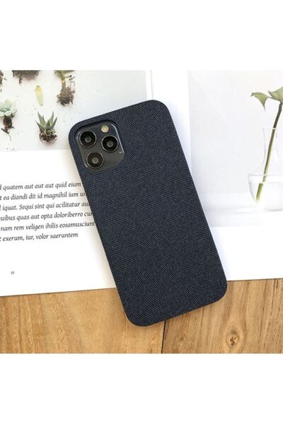 REDz Accessories Husă textilă de lux, textilă, compatibilă cu iPhone 13 Pro, ...